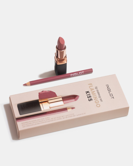 Lip Makeup Set Flamingo Kiss