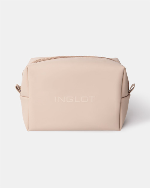 Cosmetic Bag Soft Touch Beige