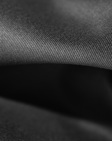 SAC DE SHOPPING EN COTON NOIR