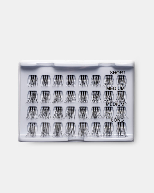 Touffes de faux cils