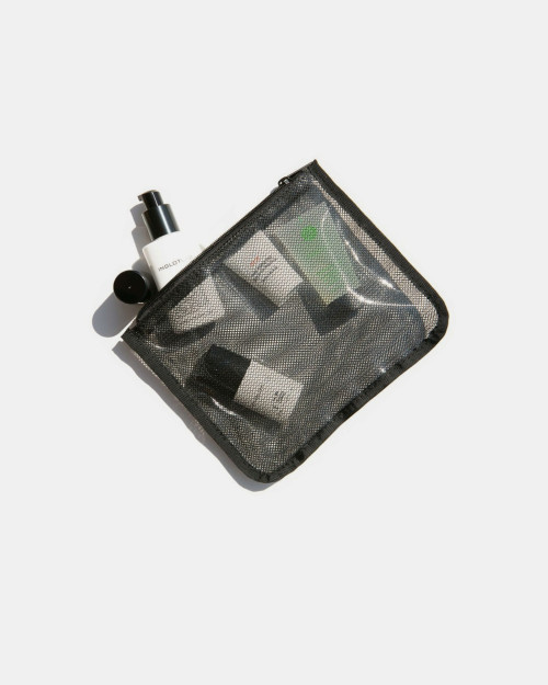 Make-up Tasche Mesh Schwarz