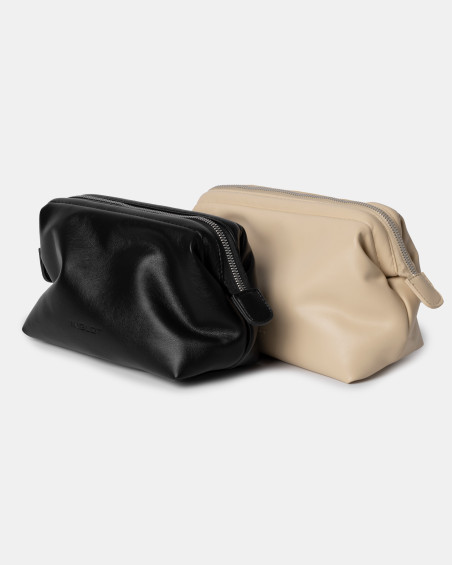Minimalist Makeup Bag Almond