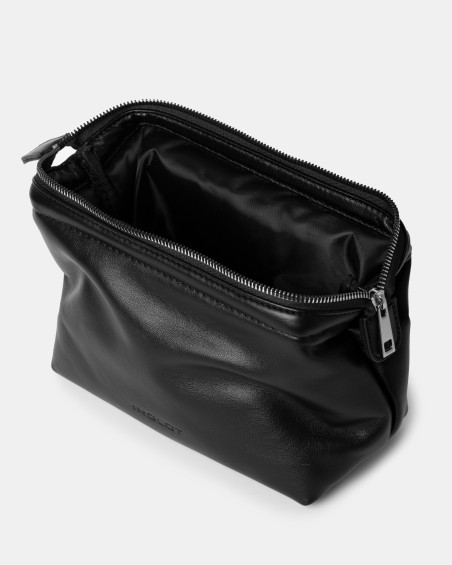 Minimalist Makeup Bag Black