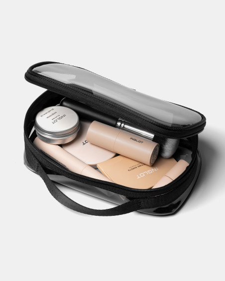 KOSMETIKTASCHE KLEIN SCHWARZ