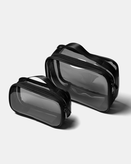 KOSMETIKTASCHE KLEIN SCHWARZ