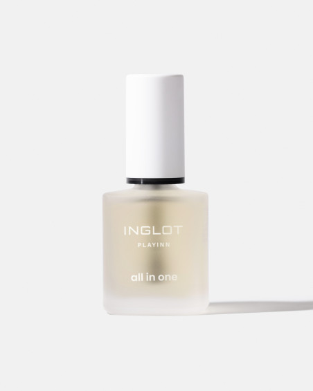 INGLOT PLAYINN All in One Transparent Nail Polish 19