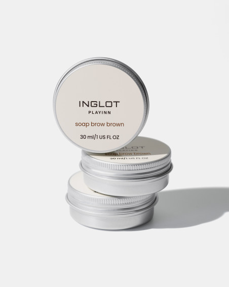 INGLOT PLAYINN Augenbrauen-Seife BROWN