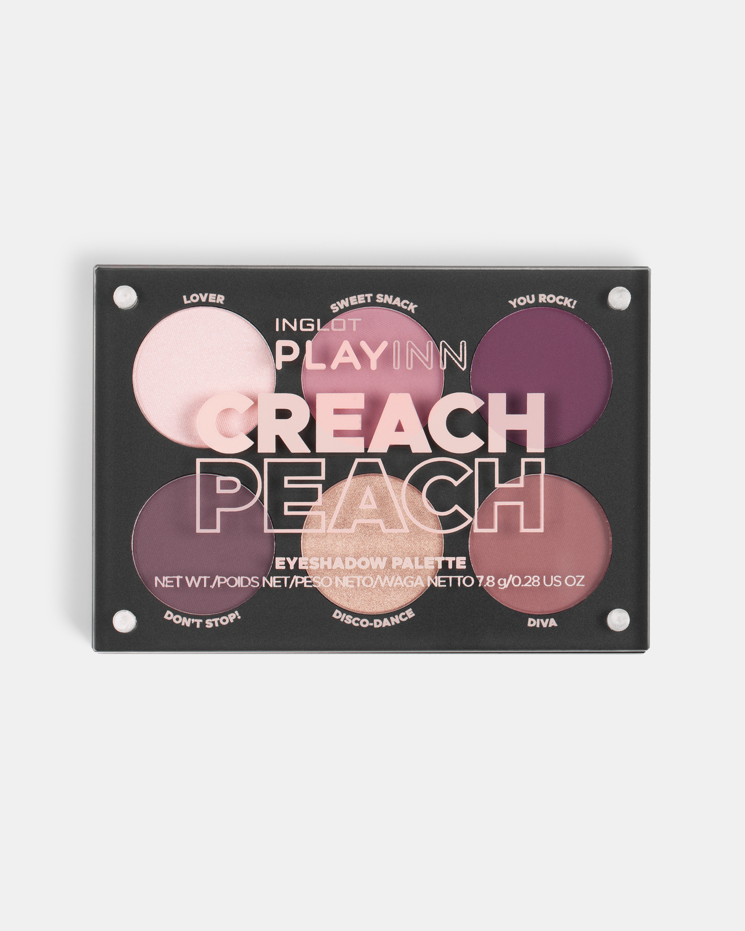 INGLOT PLAYINN Lidschattenpalette Creach Peach
