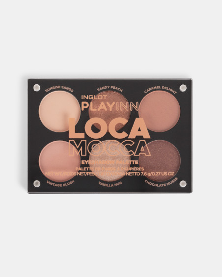 INGLOT PLAYINN Loca Mocca Eyeshadow Palette