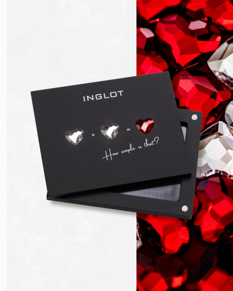 The brand new palette decorated with crystals from Swarovski® - unique Valentine’s Day gift for her